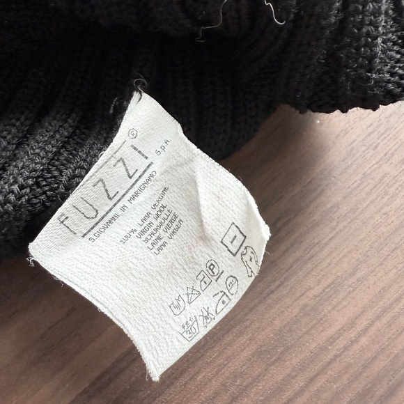 VINTAGE JEAN PAUL GUALTIER BLACK KNIT DRESS - Picture 7 of 10